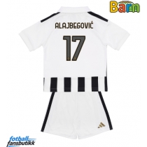 Juventus Kerim Alajbegovic #17 Hjemmedraktsett Barn 2026-27 Kortermet (+ Korte bukser)